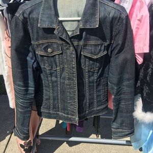 J. CREW Women's Jean Jacket Size: L